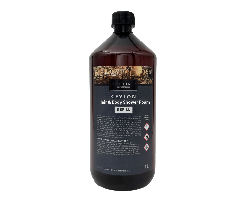 Treatments® - Navulvloeistof Hair & Body Shower Foam - 500ML refill