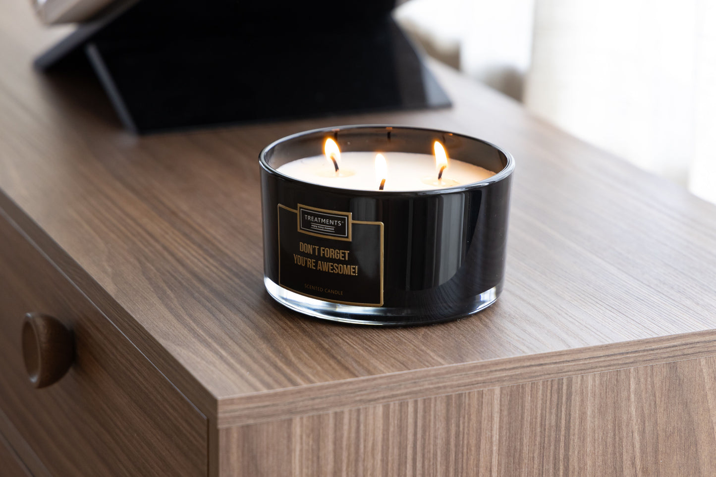Treatments® - Duftkerze XL - Mit Zitat - Home is your Comfy Place - 560 Gramm