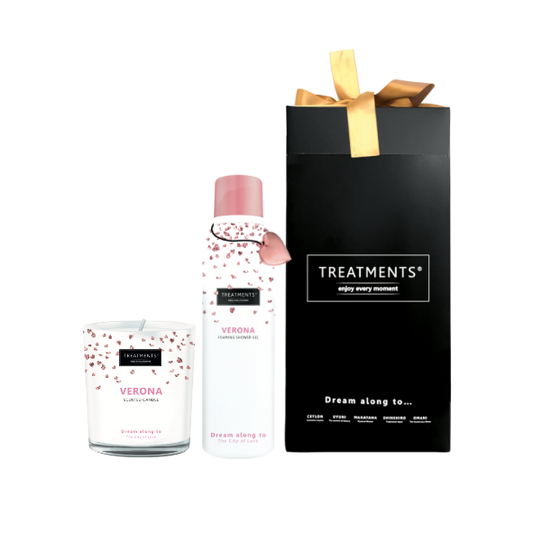 Treatments® - Giftbox Shower Foam & Candle - Verona