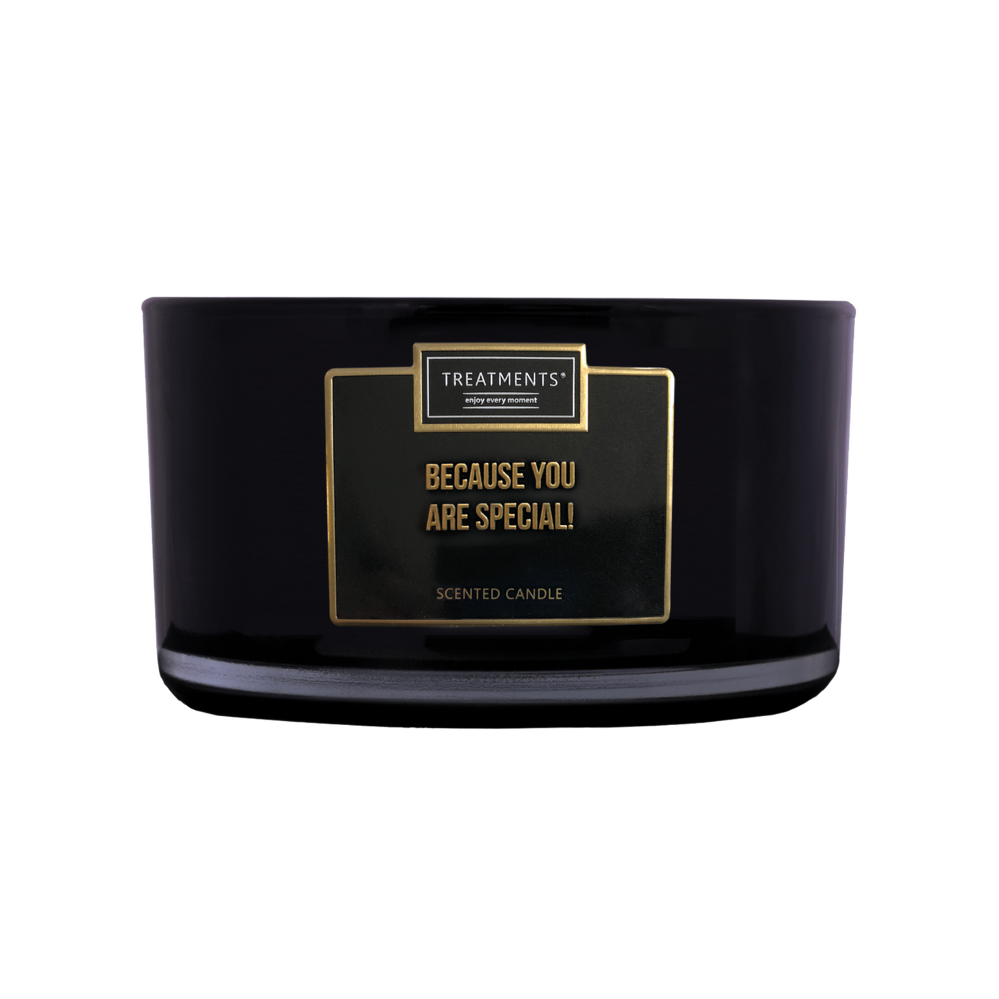 Treatments® - Duftkerze XL - Mit Zitat - Weil du etwas Besonderes bist - 560 Gramm