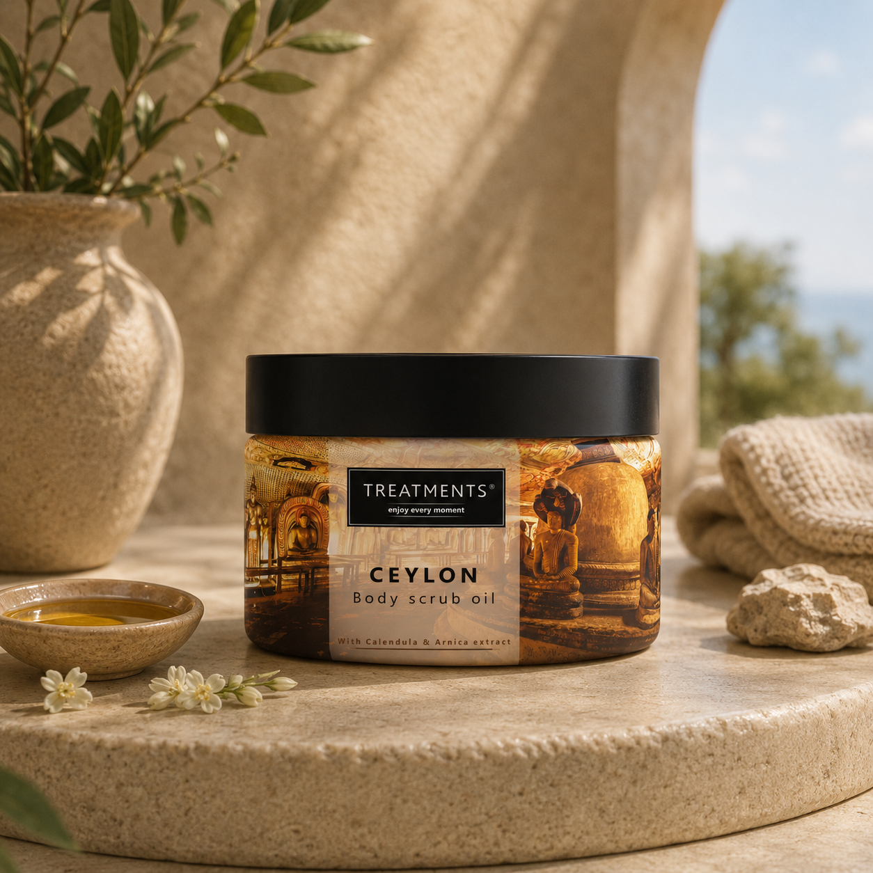Treatments® - Body Scrub Oil - Ceylon - 500 grams