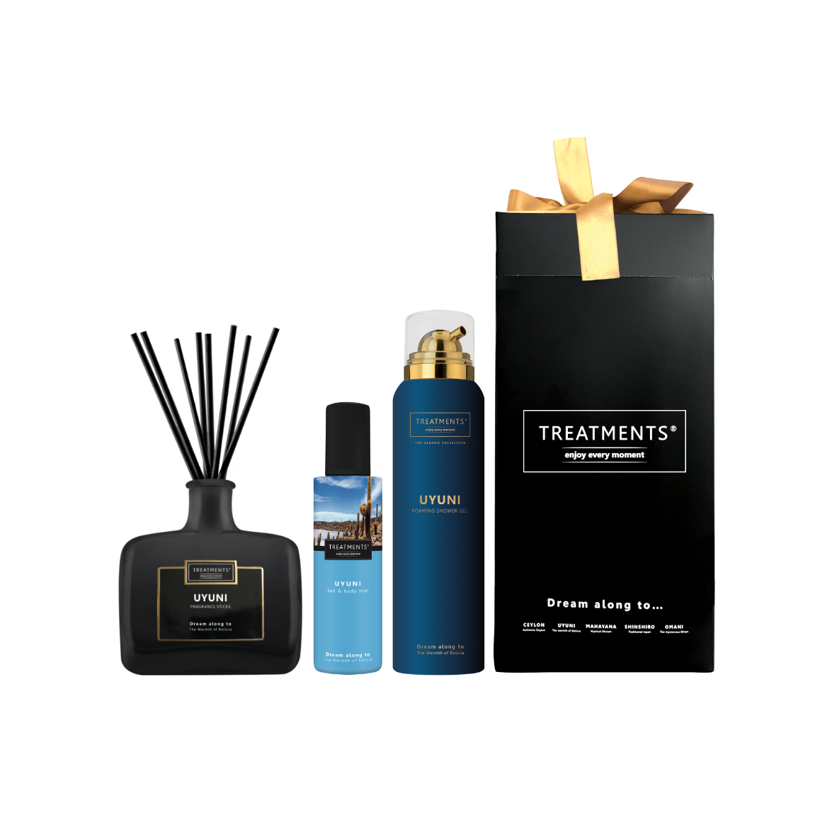 Treatments® - Geschenkbox Körper- und Duftstäbchen - Uyuni