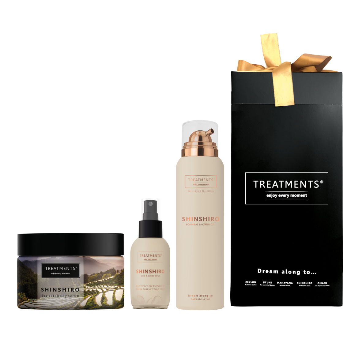 Treatments® - Geschenkbox Körper &amp; Peeling - Shinshiro