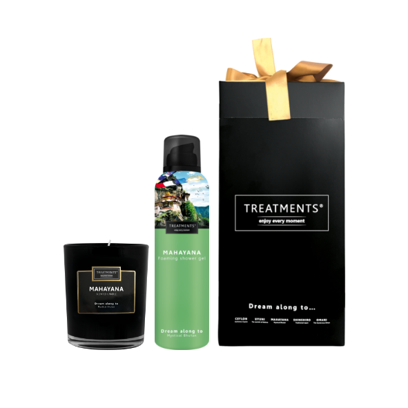 Treatments® - Giftbox Shower Foam & Candle - Mahayana