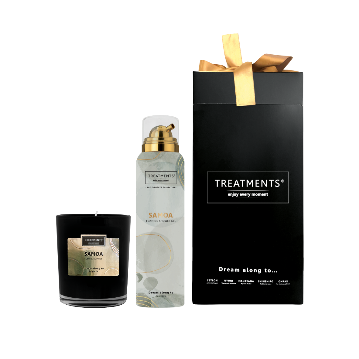 Treatments® - Giftbox Shower Foam & Candle - Samoa
