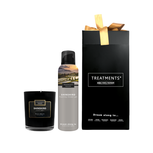 Treatments® - Giftbox Shower Foam & Candle - Shinshiro