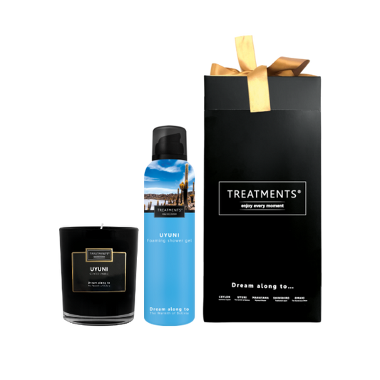 Treatments® - Giftbox Shower Foam & Candle - Uyuni