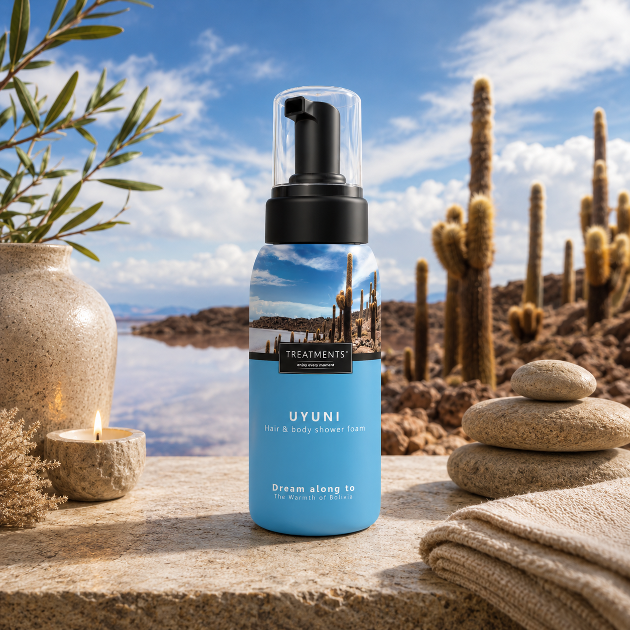 Treatments® - Hair &amp; Body Shower Foam - Uyuni - 250 ml