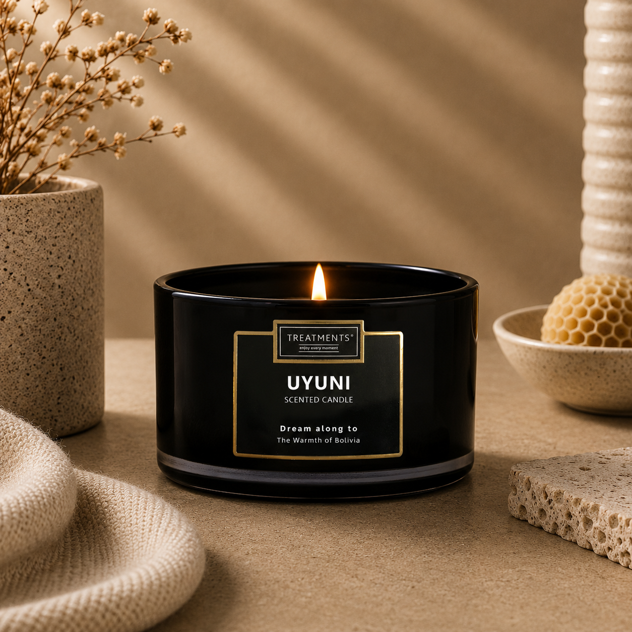 Treatments® - Duftkerze XL - Uyuni - 560 Gramm