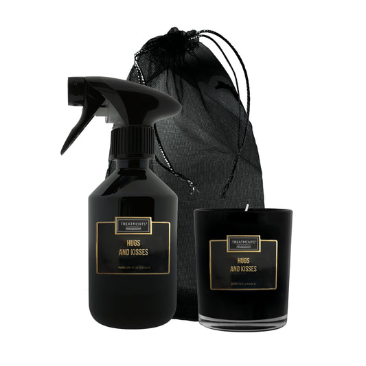Treatments® - Organza Home Set - Mit Zitat - Umarmungen und Küsse