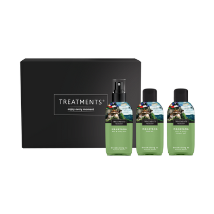 Treatments® - Geschenkbox Körper &amp; Duft (3er-Briefkasten) - Mahayana