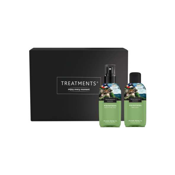Treatments® - Geschenkbox Körper &amp; Duft (2 Stück im Briefkasten) - Mahayana