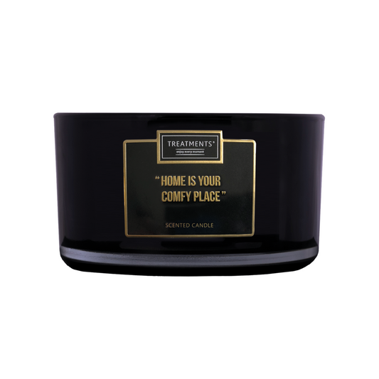 Treatments® - Scented Candle XL - Met Quote - Home is your Comfy Place - 560 gram