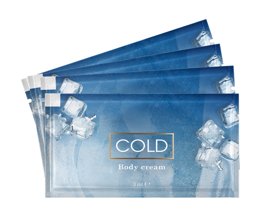 Treatments® - Cold Bodycream - 4 Stück - 20ml Beutel